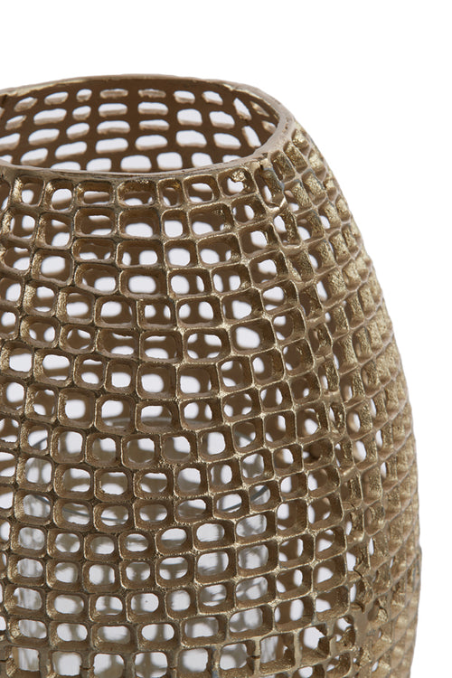Light & Living windlicht MARCIO - Ø25x39cm - goud