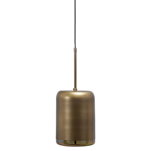 WOOOD hanglamp verticaal Safa  - Metaal/Glas - Brass - 60x20x20 - vtwonen shop