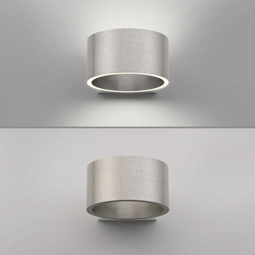 Neuhaus PURE wandlamp Clipse - 2 lichts - 19.7  x 8   cm - mat chroom