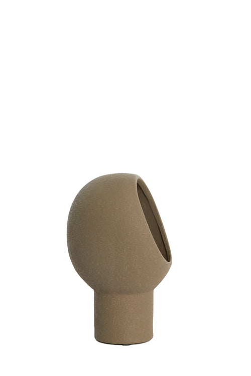 Light & Living tafellamp MONK - 18.5x17x30cm - bruin