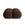 Cosmopolitan Design Poef Loretto flueel chocolade - 90x90x40cm