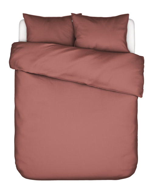 Essenza Minte dekbedovertrek - Lits-Jumeaux - 240x200/220 cm - Dusty rose
