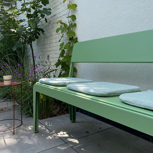 Weltevree Bended bench met rugleuning