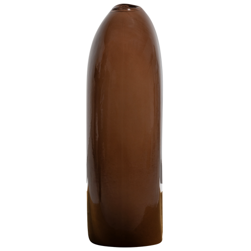 WOOOD vaas Sahil - Glas - Bruin - vtwonen shop