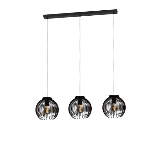 EGLO hanglamp Venezuela-A - E27 - 93,5 cm - Zwart - vtwonen shop