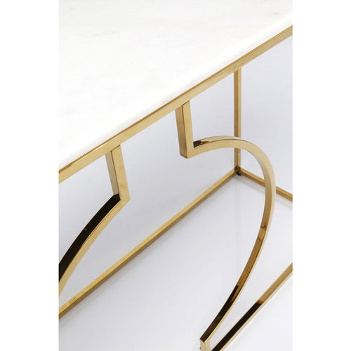 Kare Design Console Miami Loft wit en goud 120x35cm - vtwonen shop