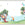 Sanders & Sanders zelfklevende behangrand bosdieren groen - 500 x 16 cm - 640494