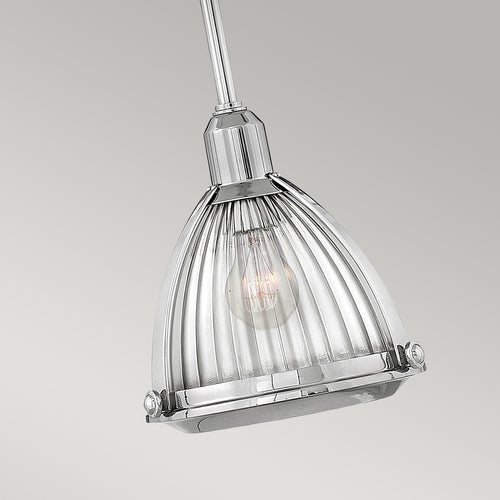 Elroy Hinkley 1 hanglamp gepolijst nikkel