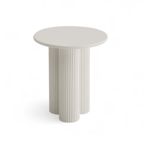 Furnhouse salontafel set Flow - Crème wit - Ø 50/80 cm