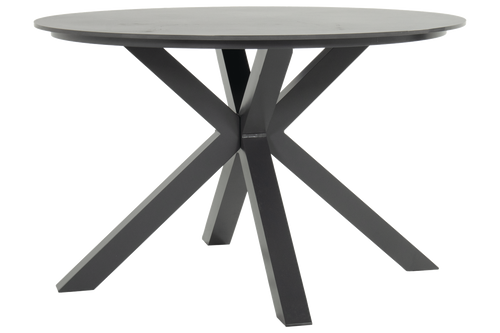 Hartman Tuintafel Xander - Zwart Keramiek - Ø120x75cm