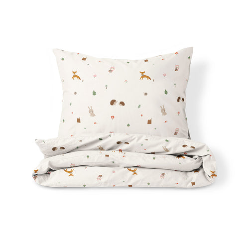 Petite Amélie Kinderbeddengoed WOODLAND 2 dlg