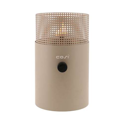Cosi Fires gaslantaarn Cosiscoop Ø16x27 cm - sandy beige