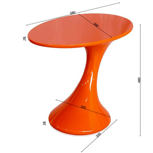 Kare Design Bijzettafel Lolly oranje