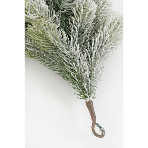 Black Box Trees Nagoya Guirlande met Sneeuw - Kerstguirlande L270 cm - Groen Frosted