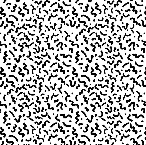 Walls4You behang figuratief motief wit en zwart - 53 cm x 10 m - 640145 - vtwonen shop