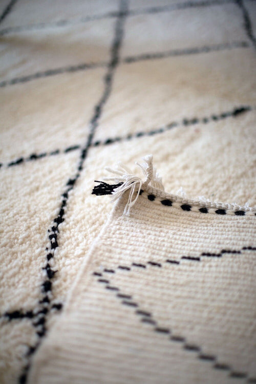 AFK Living vloerkleed Berber - handgemaakt - Wol - 140 cm x 200 cm