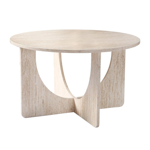 Calicosy - MARTA Salontafel - Travertijn - 70x70x42 cm