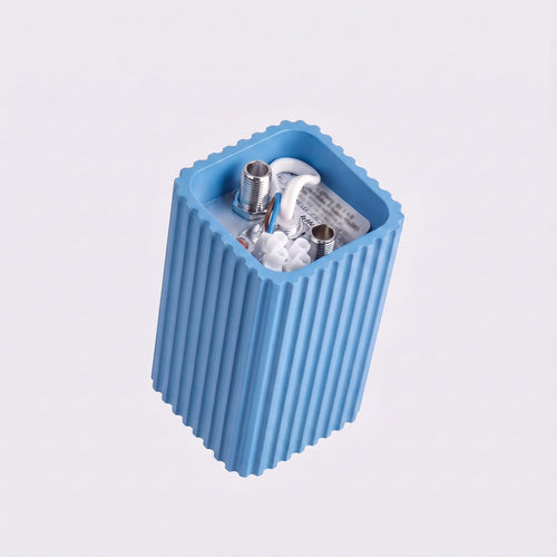 Sollux Lighting Plafondlamp RAYO 10 azuurblauw - 6x6x10cm