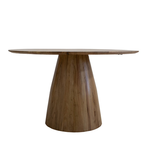 Giga Meubel Eettafel Pim - Rond - Acaciahout - 130cm