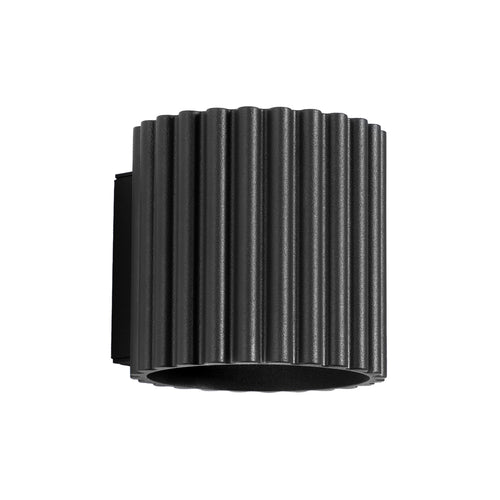 Sollux Lighting Wandlamp AURA zwart G9 - 10x12x10cm
