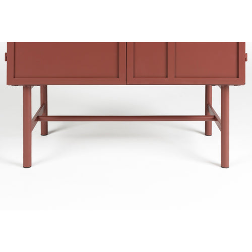 Housecraft Living Davis Kast Metaal Bruin/ Rood - vtwonen shop