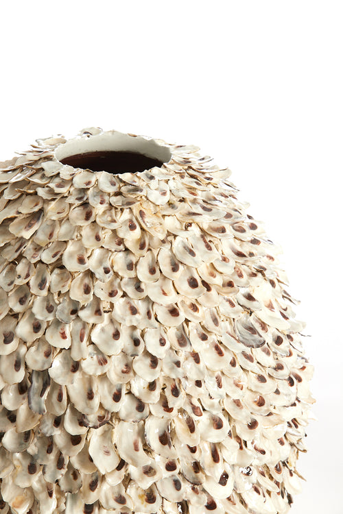 Light & Living vaas UBATE - Ø33x35cm - bruin - vtwonen shop