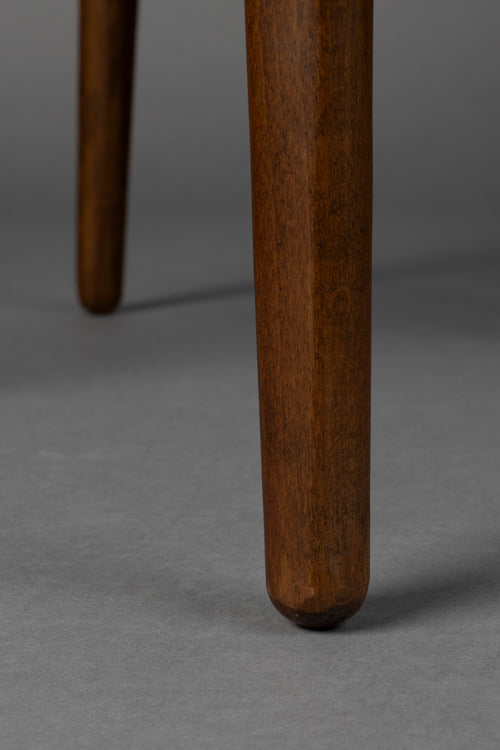 Dutchbone Cecile Eetkamerstoelen Hout Walnoot kleur - Set van 2 - vtwonen shop