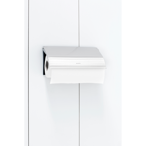 Brabantia Keukenrolhouder, wandmodel - Matt Steel