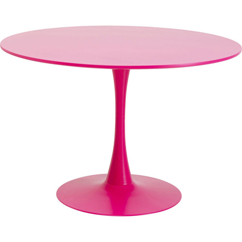 Kare Design Eettafel Schickeria Ø110cm roze - vtwonen shop