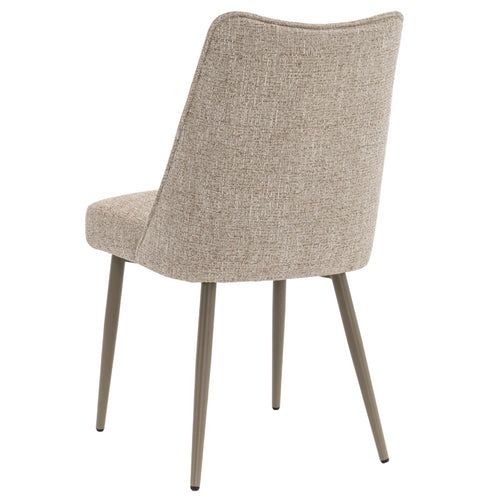 DÉJA Living Eetkamerstoel Meau - Beige/Taupe - Zithoogte 47cm - Set van 2 - vtwonen shop