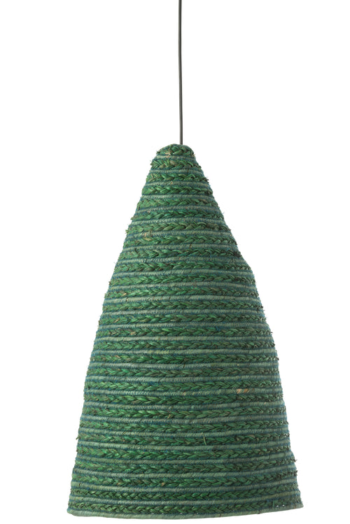 J-Line lampenkap Hangend Maïs - riet - groen - vtwonen shop