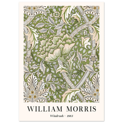 Artfulprints  William Morris - Windrush 1883   poster 50x70 cm - vtwonen shop