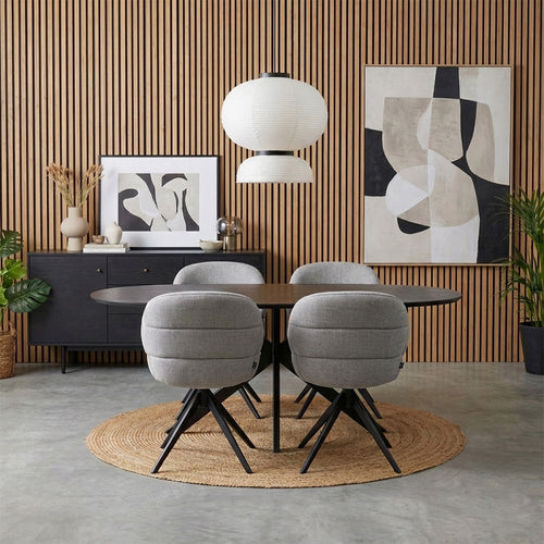 Kick draaistoel Noel - Champagne