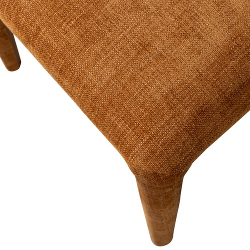 WOOOD eetkamerstoelen Permit - Polyester - Cinnamon - Set van 6