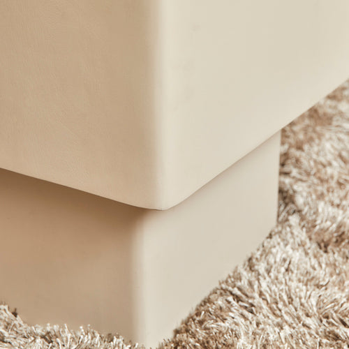 StarFurn Salontafel Saya - Vierkant Wit Hout - 50x50x45cm