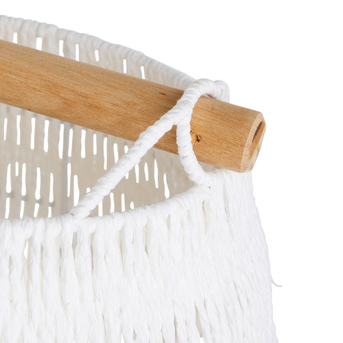 Lighto | Hanglamp Rotan Wit Ø45 cm | Lumo