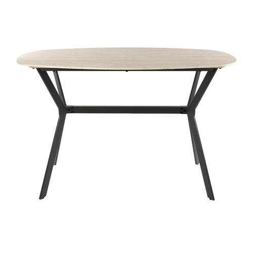 Giga Living Bartafel Romano - Deens Ovaal Travertin - 140x75x90cm