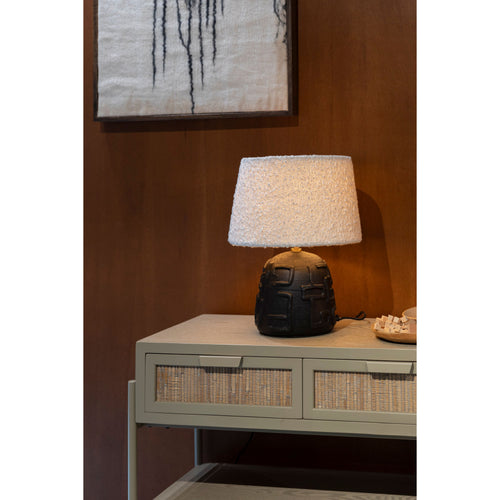Dutchbone Renzo Tafellamp - Zwart - vtwonen shop