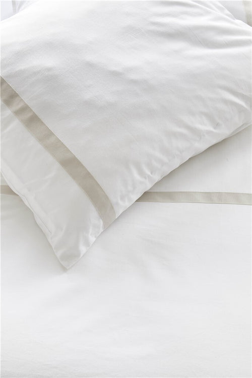 Walra - Dekbedovertrek Timeless Chic - 140x220 cm - Zand