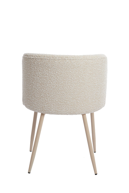 Light & Living eetkamerstoel ELYNA - 56x55x79cm - wit - Set van 2 - vtwonen shop