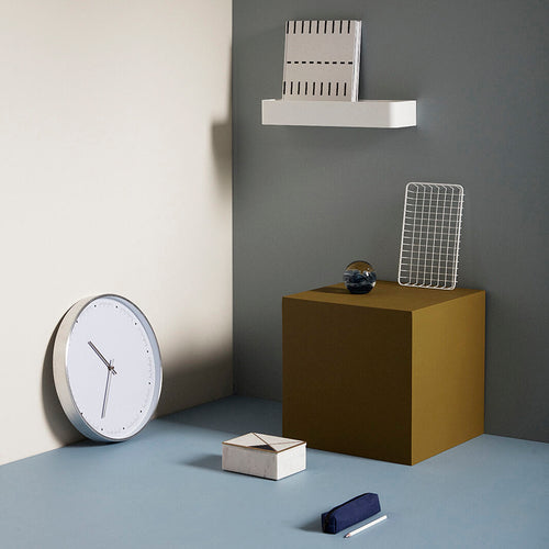 Hübsch bladen Carry - ijzer - 29x18xh3, 34x23xh3, 37x27xh3cm