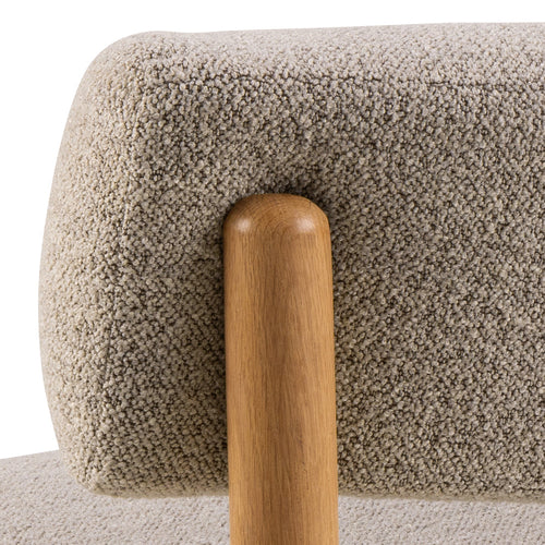 Rebellenclub Fauteuil Bifro - Beige Bouclé - vtwonen shop