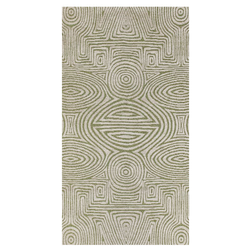 Lola&Moi vloerkleed Green Beach - groen -80x150cm - vtwonen shop