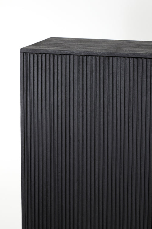Light & Living kast ABAGE - 120x40x180cm - zwart