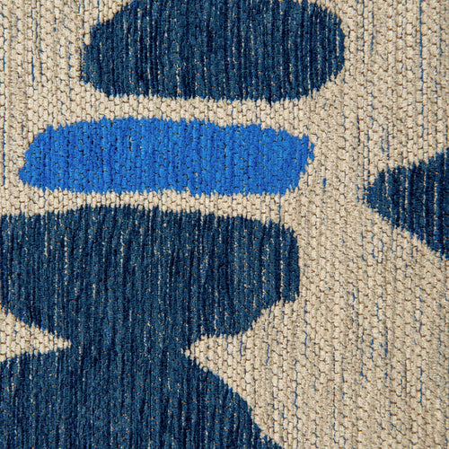 Lola&Moi vloerkleed All In Blue - blauw - 170x240cm