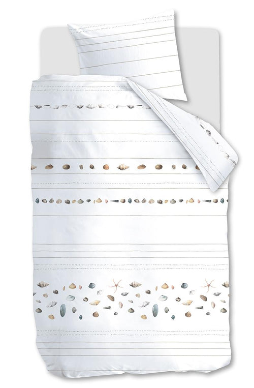 Marjolein Bastin dekbedovertrek Beach - 140x200/220 cm - naturel - vtwonen shop