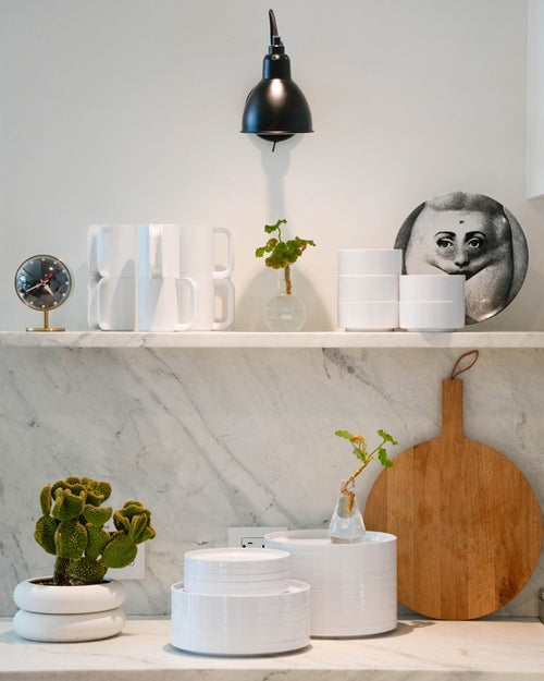 Heller Max Schalen set 6-delig - Ø127mm - H 57mm - Wit - vtwonen shop