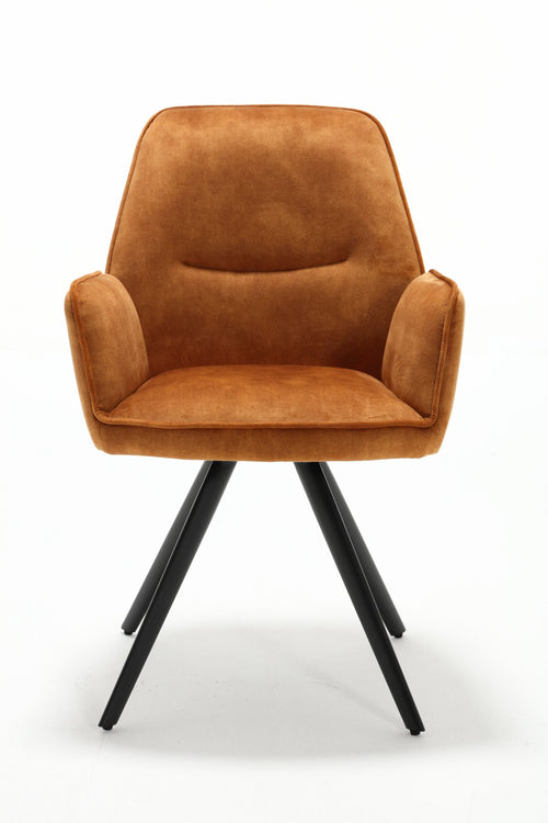 Starfurn  eetkamerstoel Nova - goud - 58x65x64cm - vtwonen shop