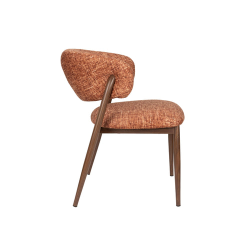 Housecraft Living Patti Eetkamerstoelen Gemêleerd Terracotta - Set van 2