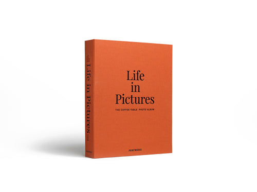 Printworks Fotoalbum L - Life In Pictures - Oranje